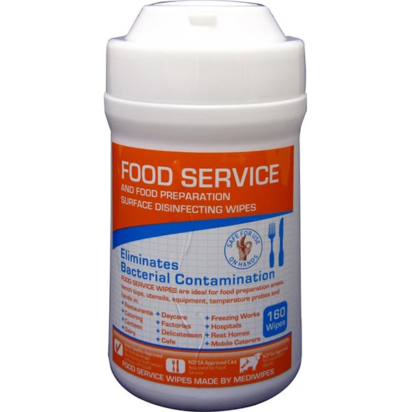 Service Wipes Food Service Wipes - pH7 - Neutralising Hazards