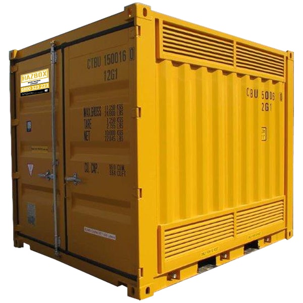 HazBox® Outdoor Hazardous Goods Storage Container 10FT pH7
