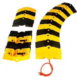 Ultra Sidewinder Cable Protection - Black and Yellow
