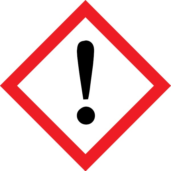 DG Diamond - Class 6 Exclamation Pictogram - pH7 - Neutralising Hazards