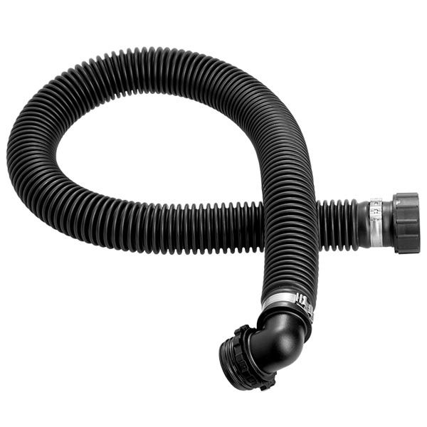 CleanAIR® Rubber Hose with 90° bend - pH7 - Neutralising Hazards