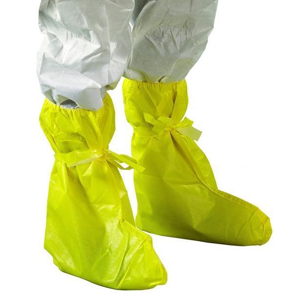 AlphaTec® 3000 Boot Covers - Yellow - pH7 - Neutralising Hazards