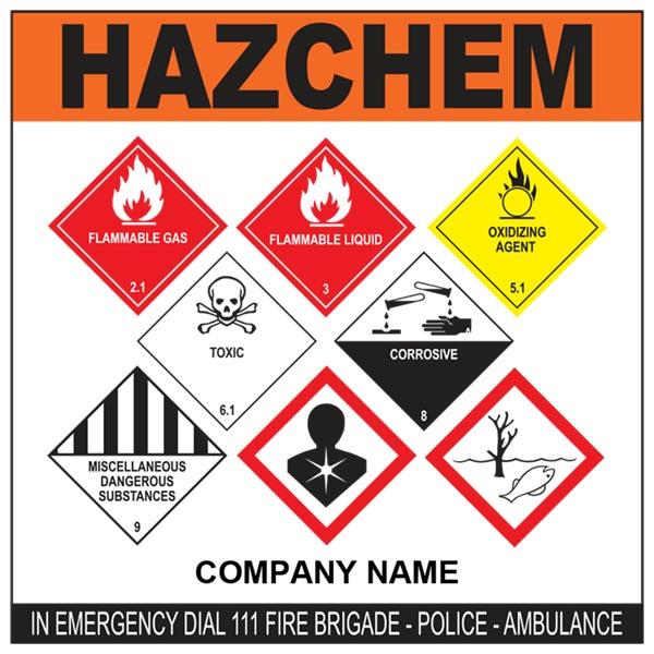 Entrance / Gate / Building / Stationary Tank Signs - pH7 - Neutralising ...