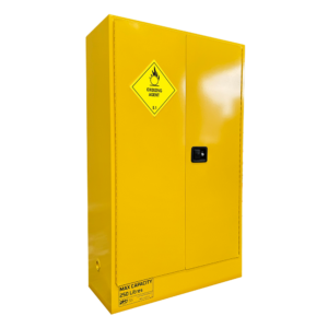 pH7 yellow class 5.1 oxidizing agents storage cabinet 250L capacity