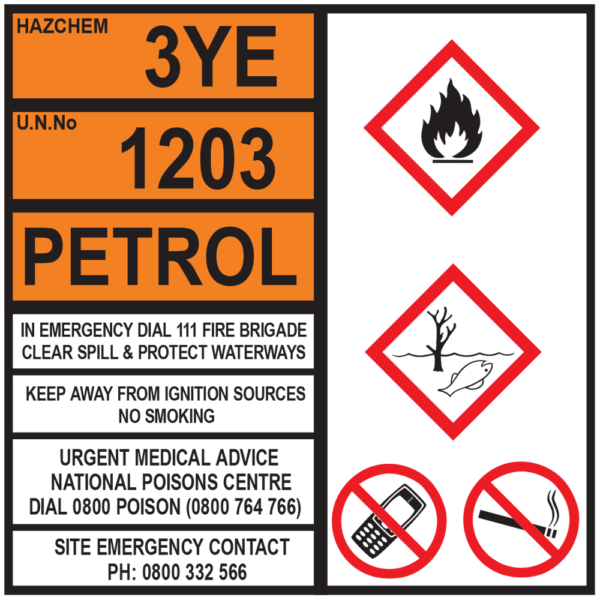 Entrance / Gate / Building / Stationary Tank Signs - Image 7