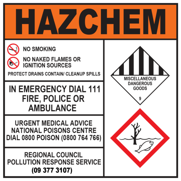 Entrance / Gate / Building / Stationary Tank Signs - Image 11
