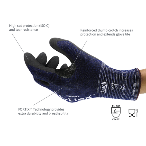 Hyflex Intercept 11-561 Cut Resistant Gloves - Image 4
