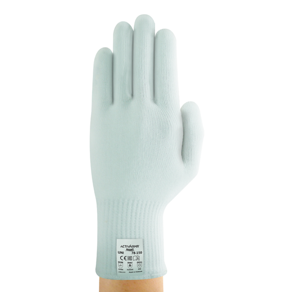 Ansell ActivArmr 78-150 glove front view showing reinforced palm and product markings