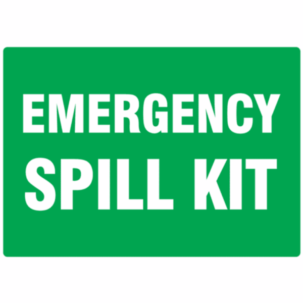 Spill Kit Sign