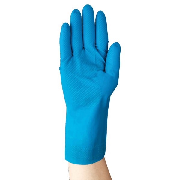 Ansell AlphaTec 88-356 glove palm with diamond-textured grip for secure handling in wet and oily conditions
