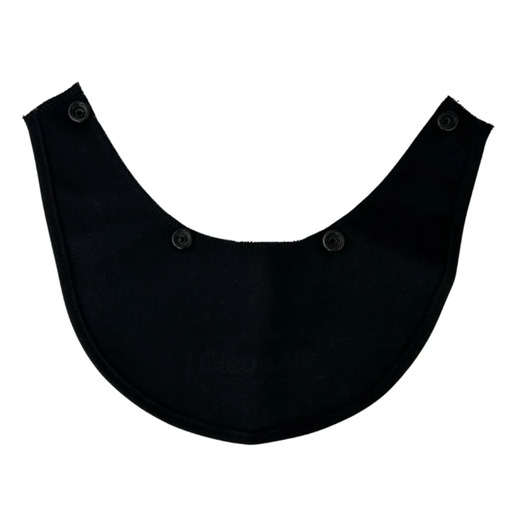 black flame retardant neck cover